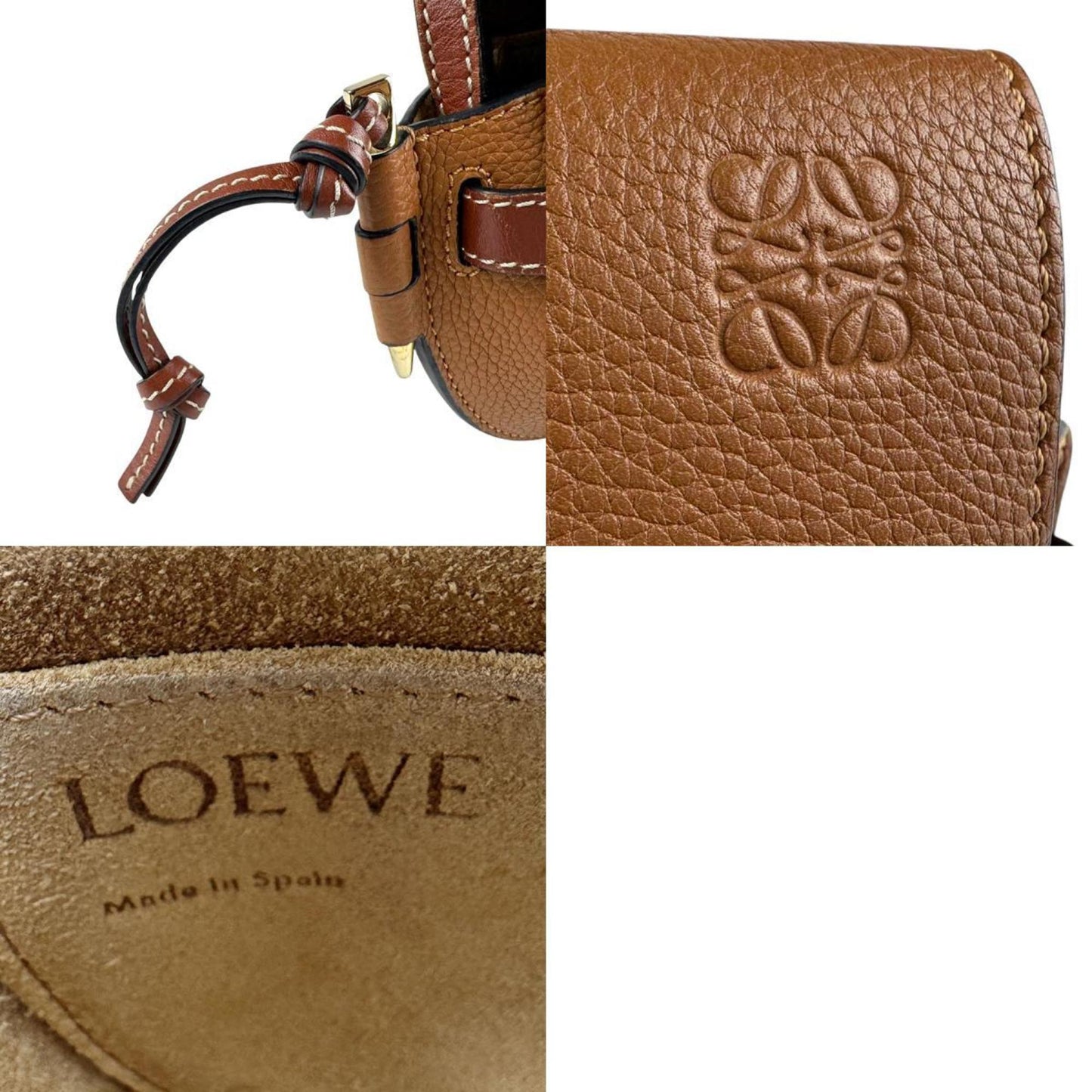 Loewe Brown Leather Gate