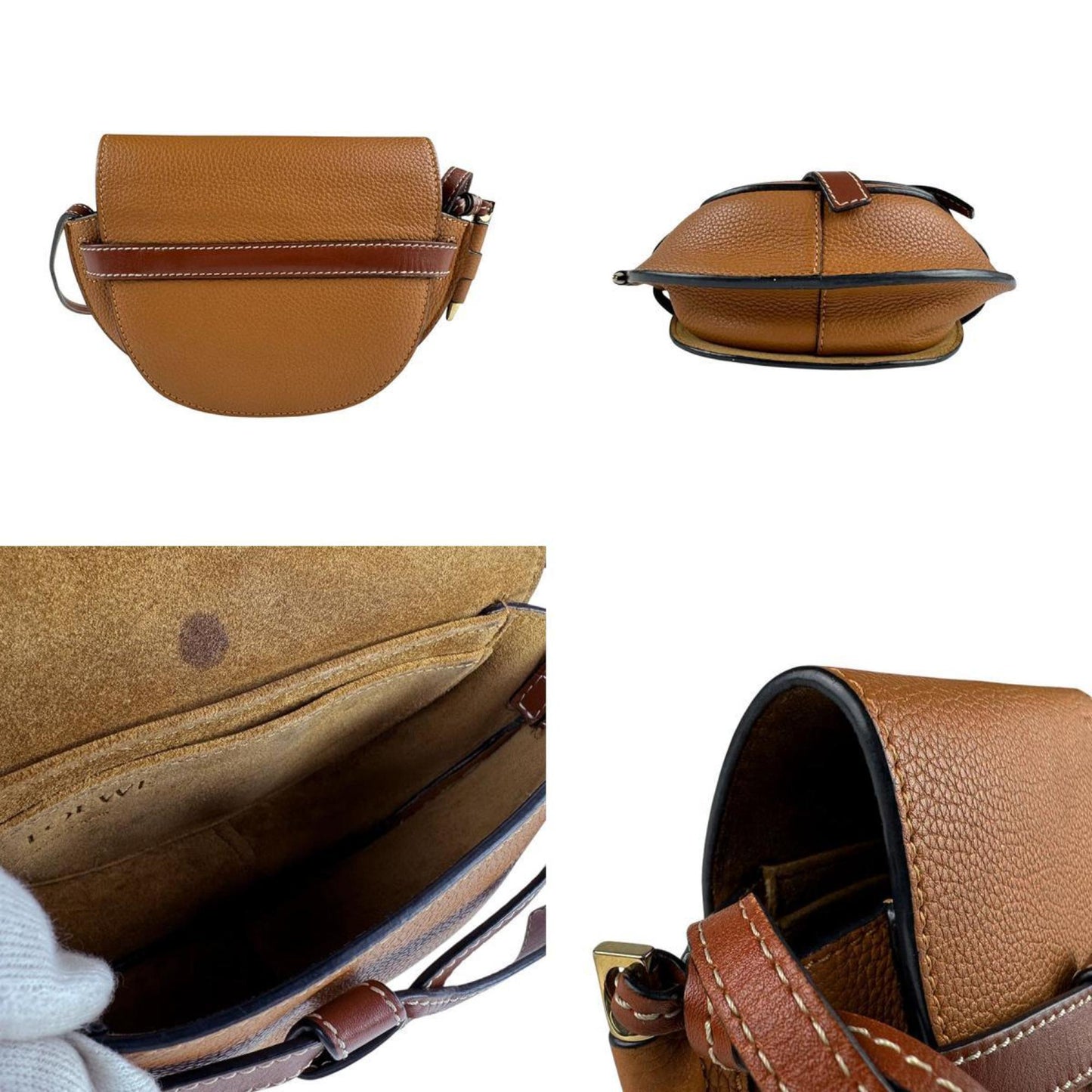 Loewe Brown Leather Gate