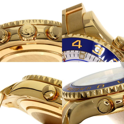 Rolex White Yellow Gold Yacht-master