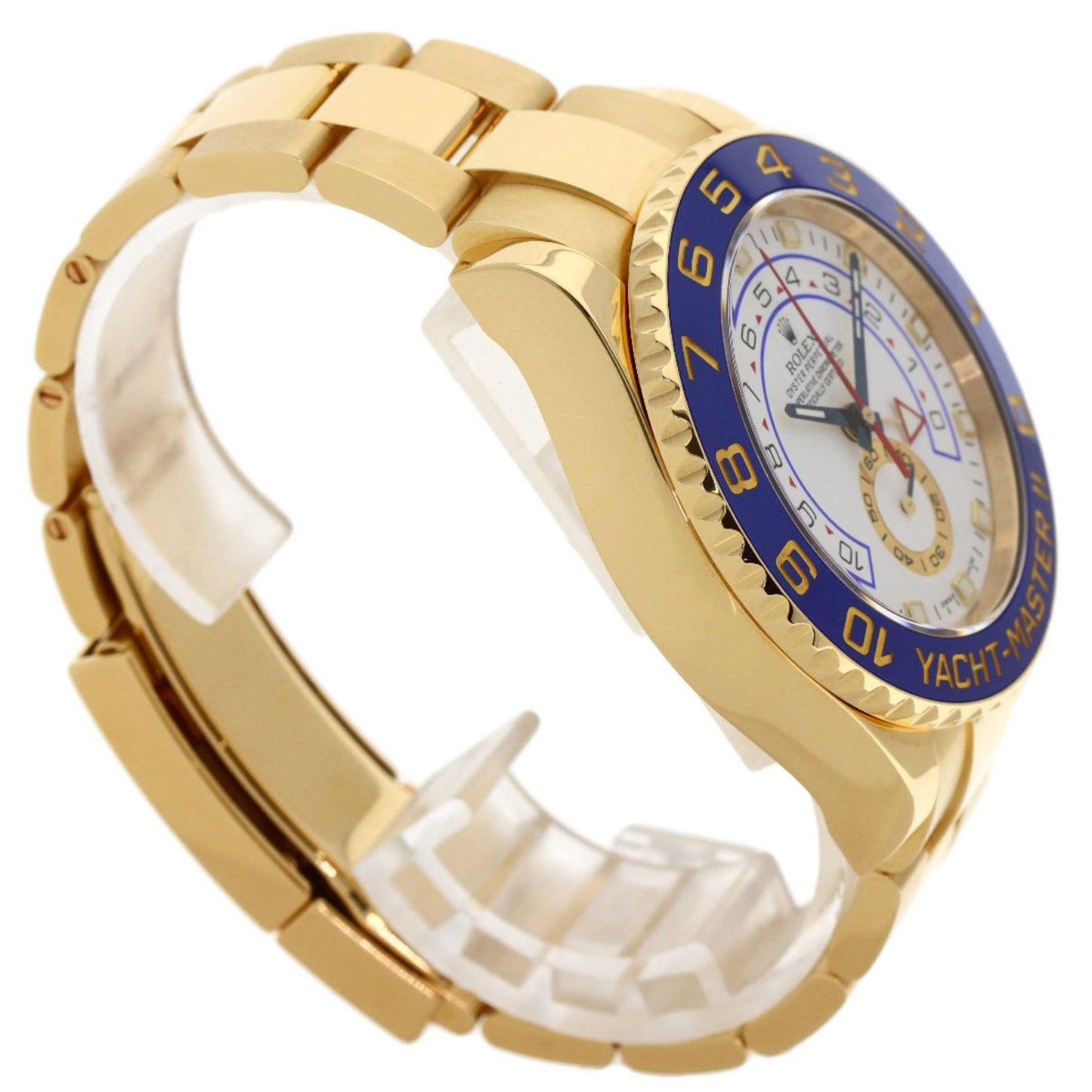 Rolex White Yellow Gold Yacht-master