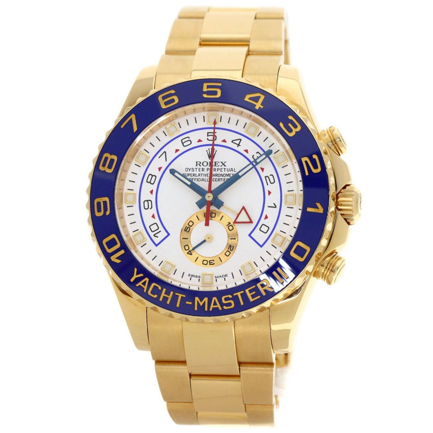 Rolex White Yellow Gold Yacht-master