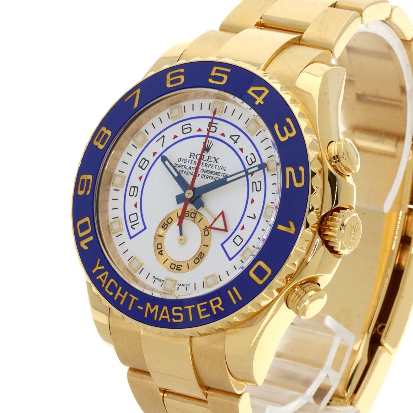 Rolex White Yellow Gold Yacht-master