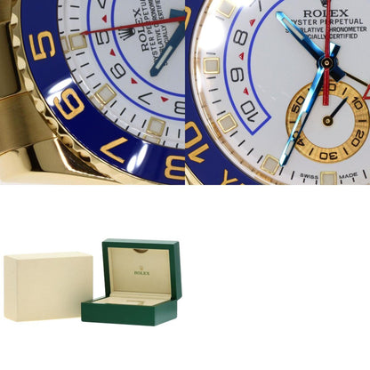 Rolex White Yellow Gold Yacht-master