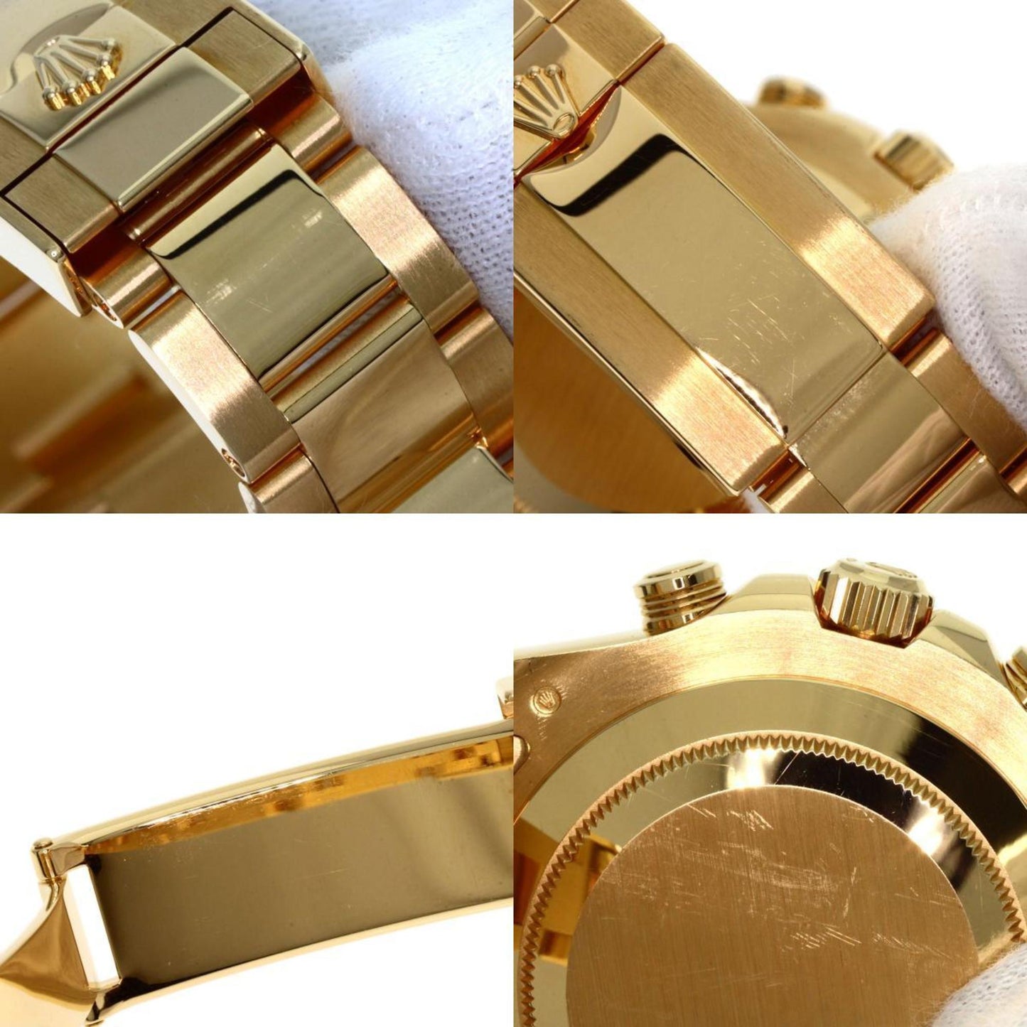 Rolex White Yellow Gold Yacht-master