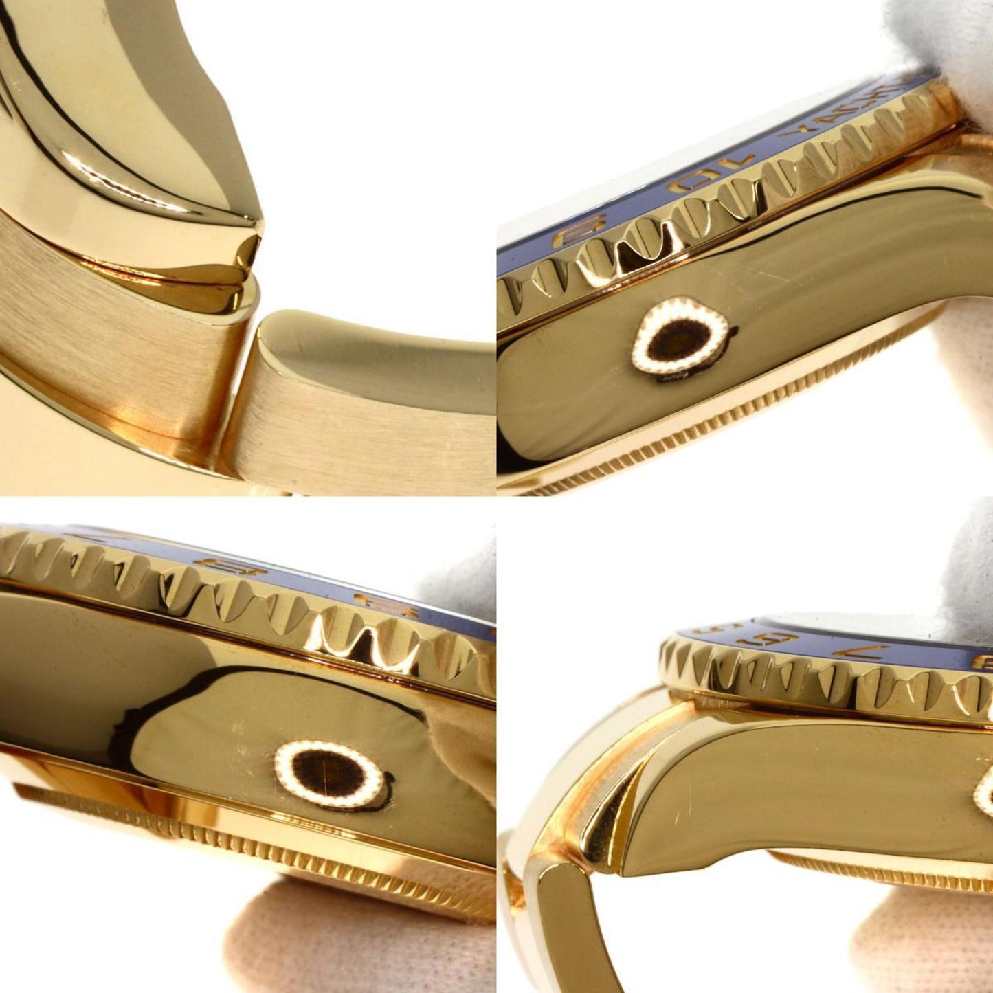 Rolex White Yellow Gold Yacht-master