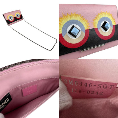 Fendi Pink Leather Monster