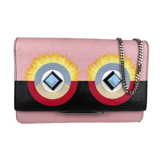 Fendi Pink Leather Monster