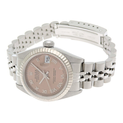 Rolex Pink Gold And Steel Lady Datejust 26mm