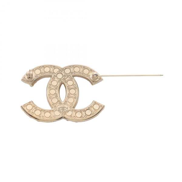 Chanel Gold Gold Plated Coco Mark