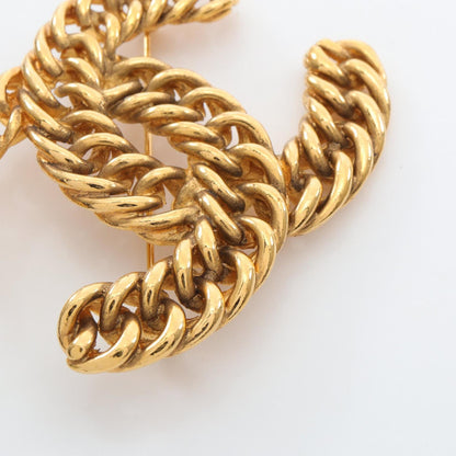 Chanel Gold Gold Plated Coco Mark