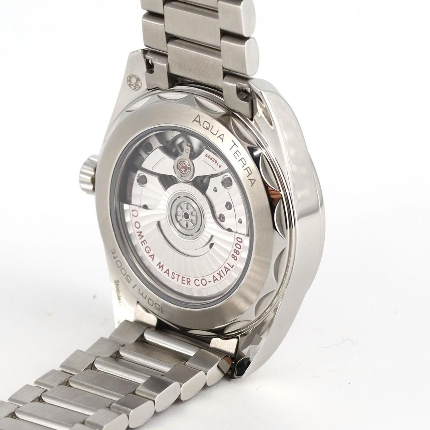 Omega Red Steel Seamaster Aquaterra