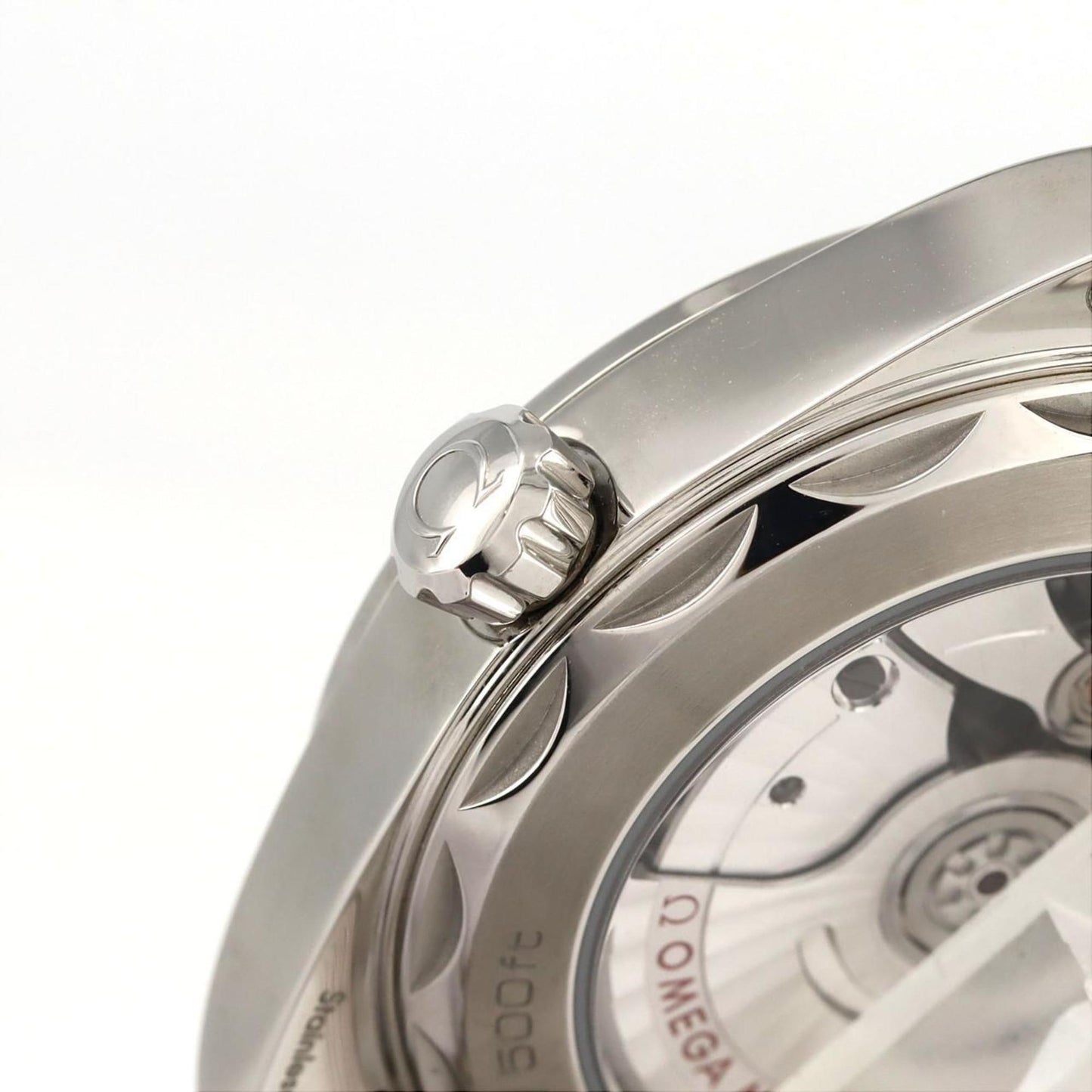 Omega Red Steel Seamaster Aquaterra