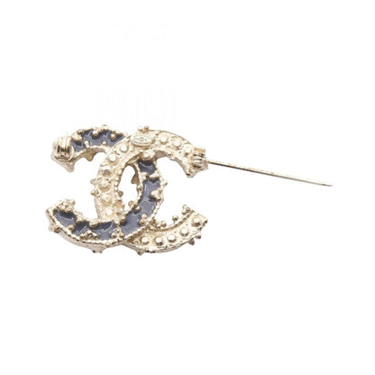 Chanel Gold Gold Plated Coco Mark
