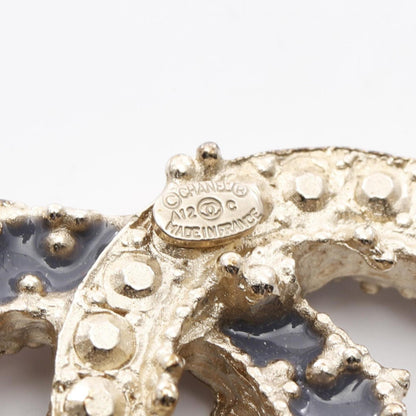 Chanel Gold Gold Plated Coco Mark