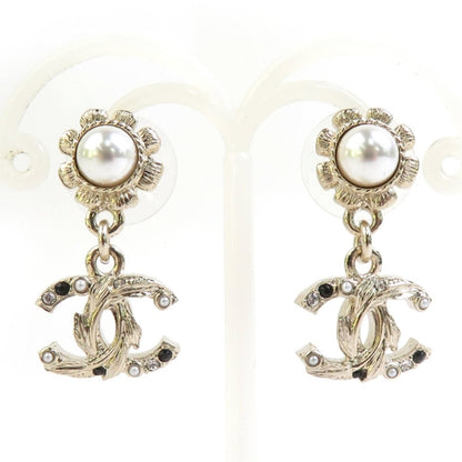 Chanel Silver Metal Coco Mark