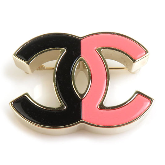 Chanel Pink Metal Coco Mark