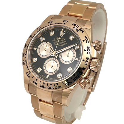 Rolex Black Rose Gold Daytona