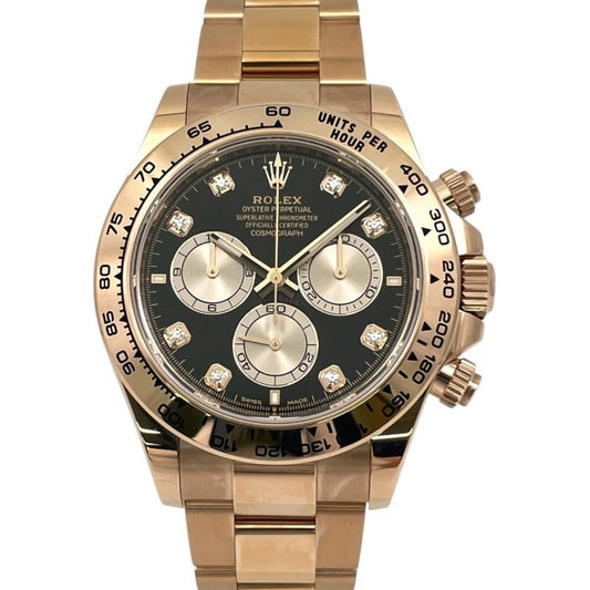 Rolex Black Rose Gold Daytona