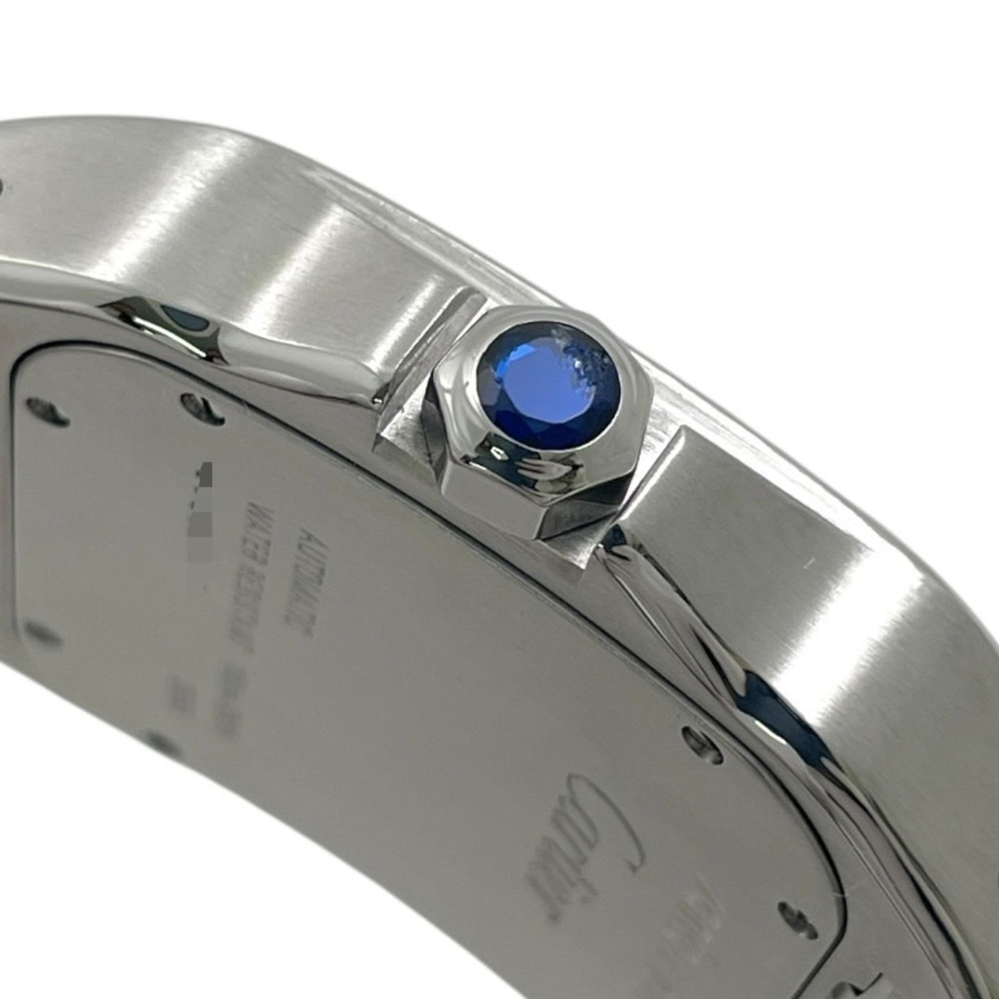 Cartier Silver Gold And Steel Santos 100