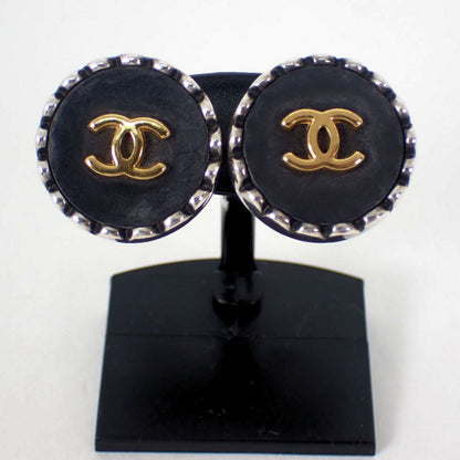 Chanel Silver Metal Coco Mark