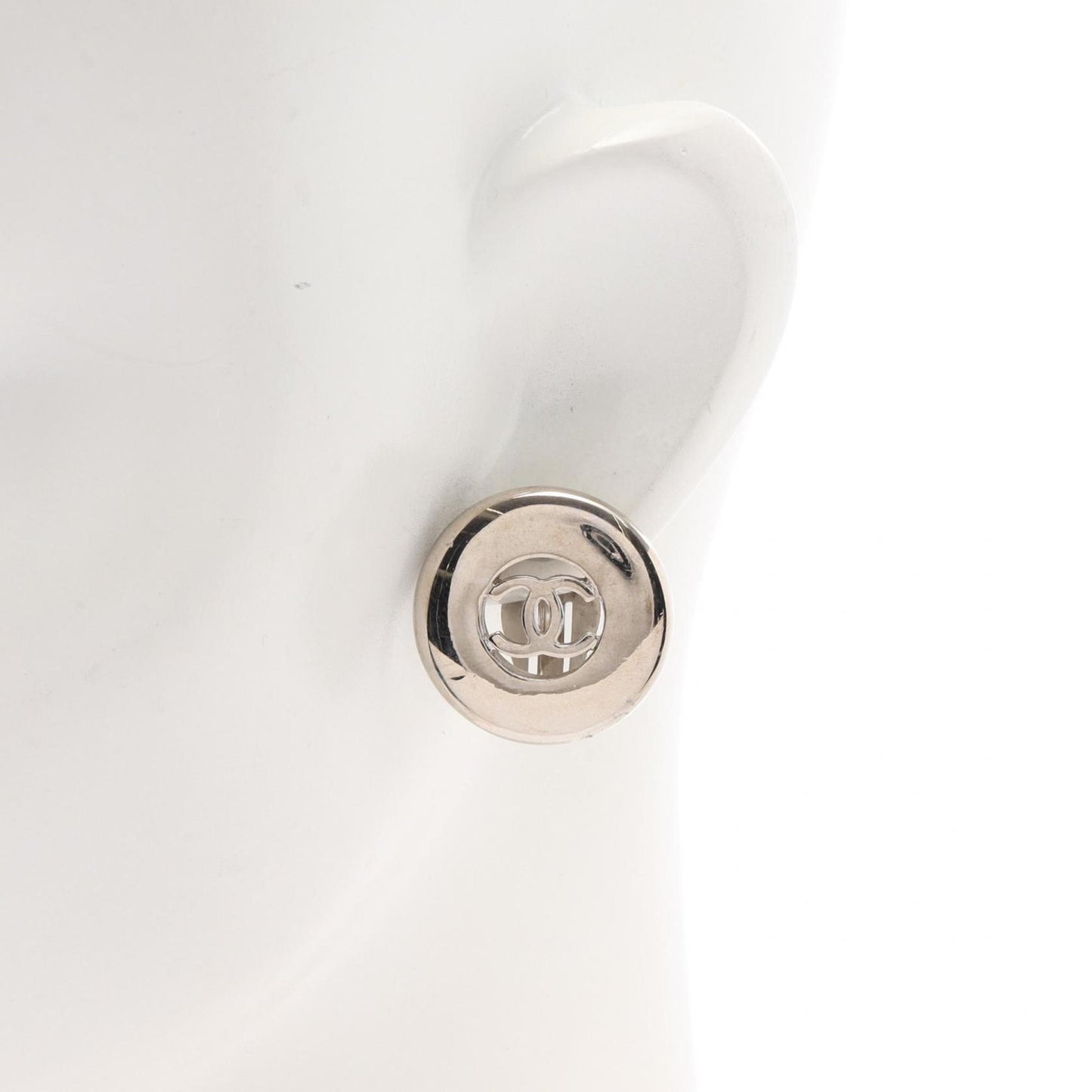 Chanel Silver Steel Coco Mark