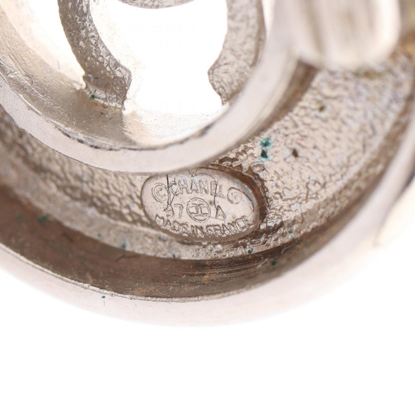 Chanel Silver Steel Coco Mark