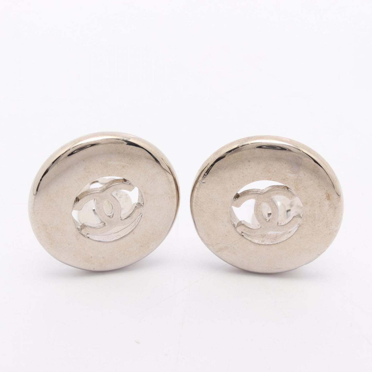 Chanel Silver Steel Coco Mark