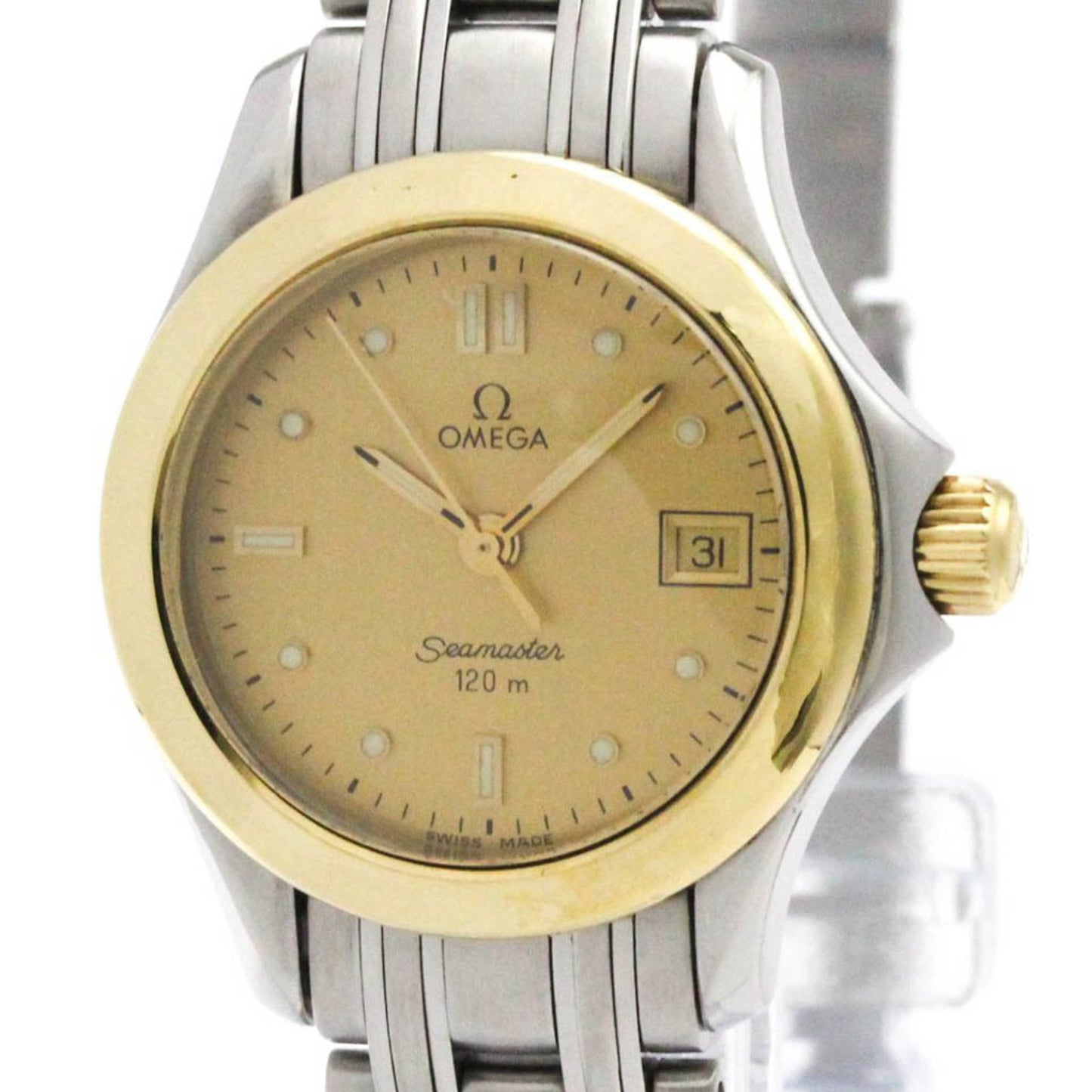 Omega Gold Gold And Steel Seamaster