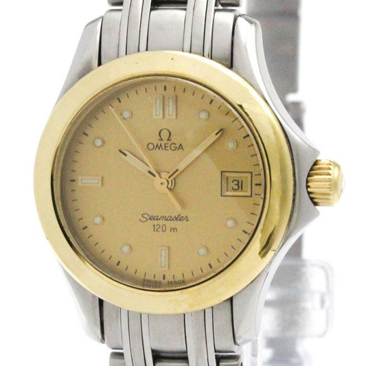 Omega Gold Gold And Steel Seamaster