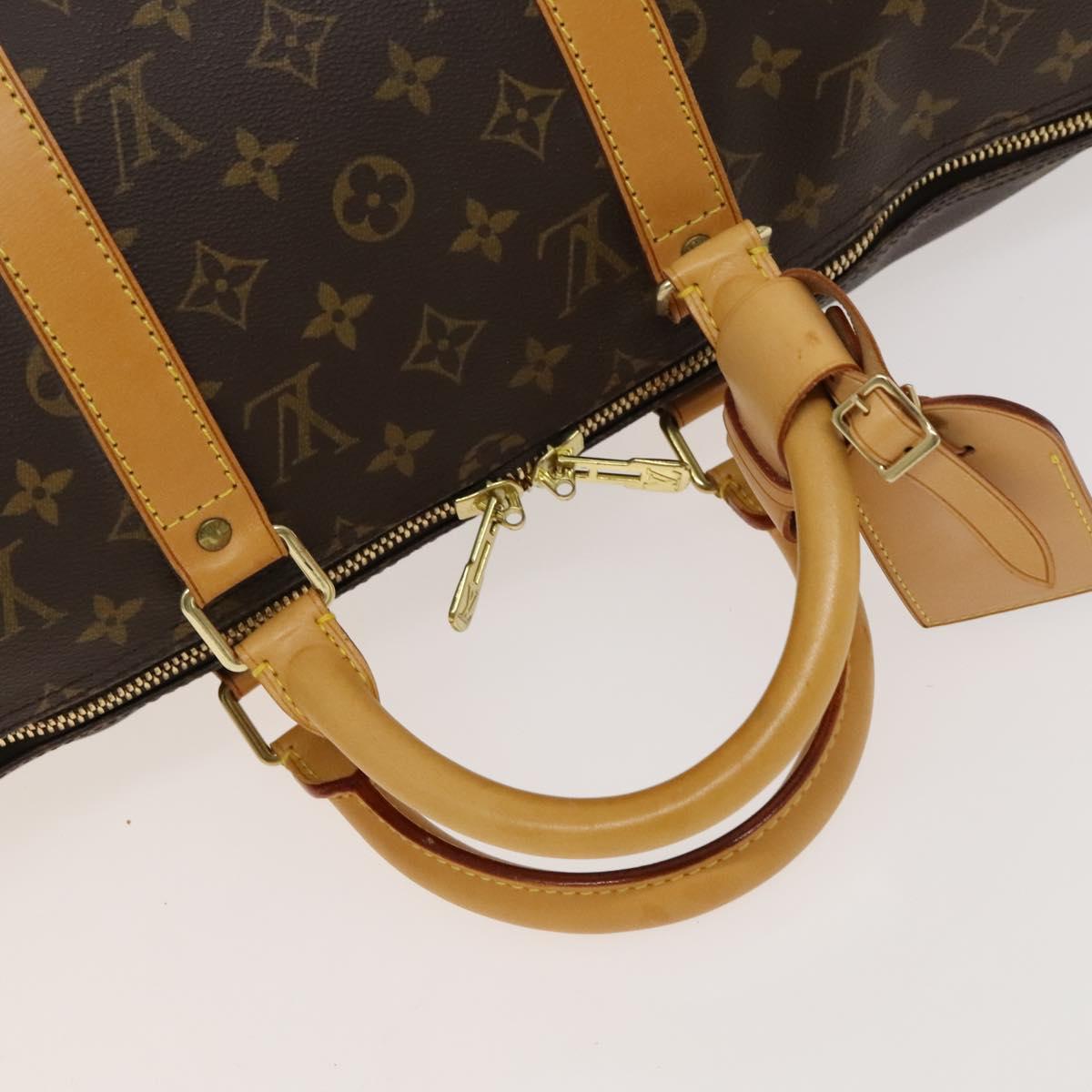 Louis Vuitton Brown Canvas Keepall 50