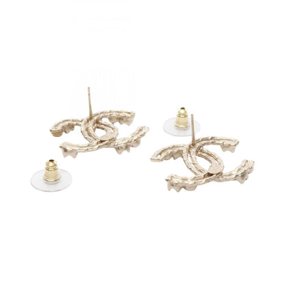Chanel Gold Gold Plated Coco Mark