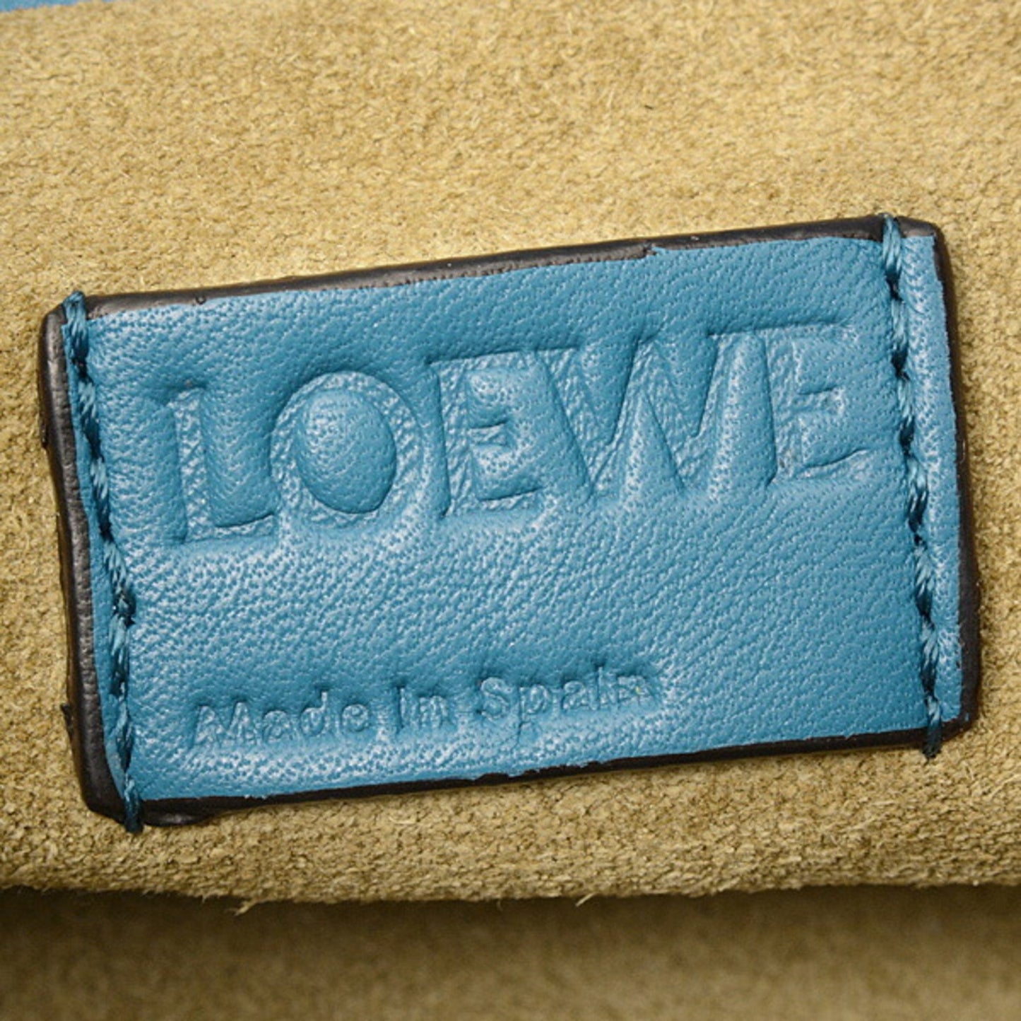 Loewe Blue Leather Flamenco