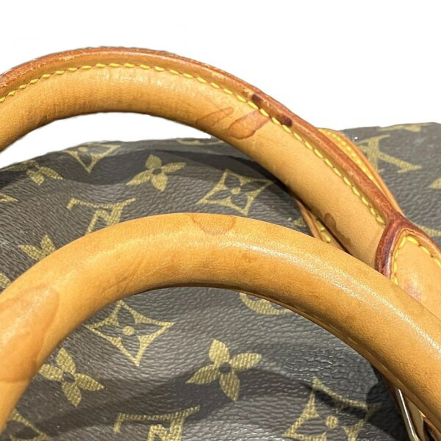 Louis Vuitton Brown Canvas Keepall 55