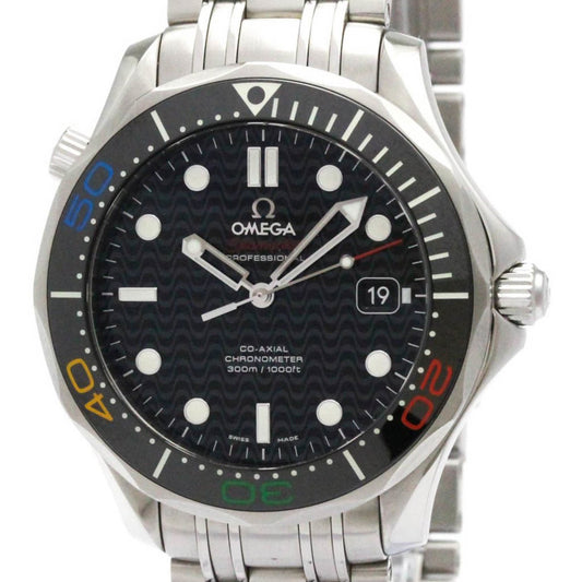 Omega Black Steel Seamaster