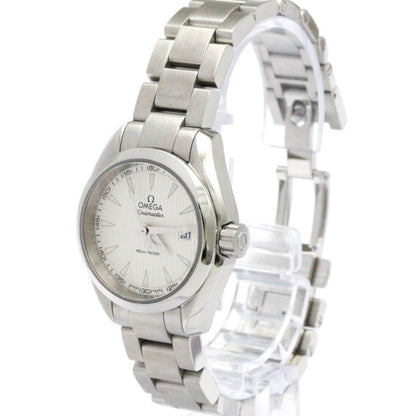 Omega Silver Steel Seamaster Aquaterra
