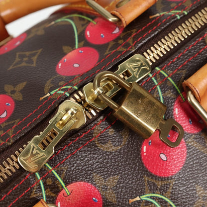 Louis Vuitton Brown Canvas Keepall 45
