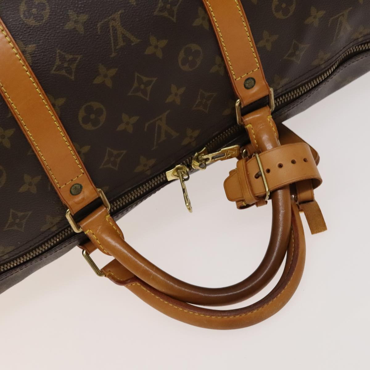 Louis Vuitton Brown Canvas Keepall 60