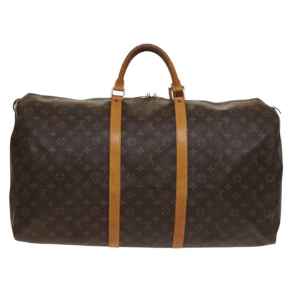 Louis Vuitton Brown Canvas Keepall 60