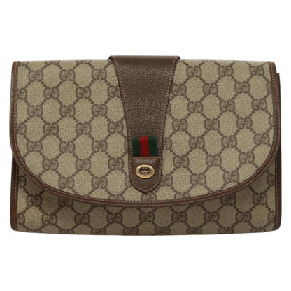 Gucci Brown Canvas Ophidia
