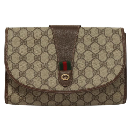 Gucci Brown Canvas Ophidia
