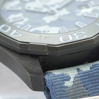 Tag Heuer Blue Titanium Aquaracer