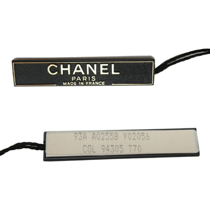 Chanel Black Leather Coco Mark
