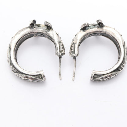 Chanel Silver Steel Logo Cc