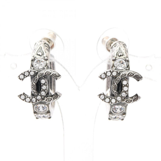 Chanel Silver Steel Logo Cc