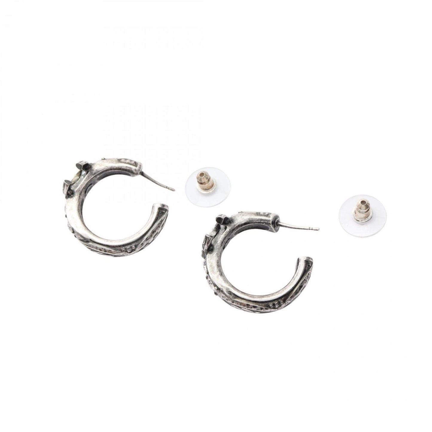 Chanel Silver Steel Logo Cc
