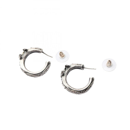 Chanel Silver Steel Logo Cc