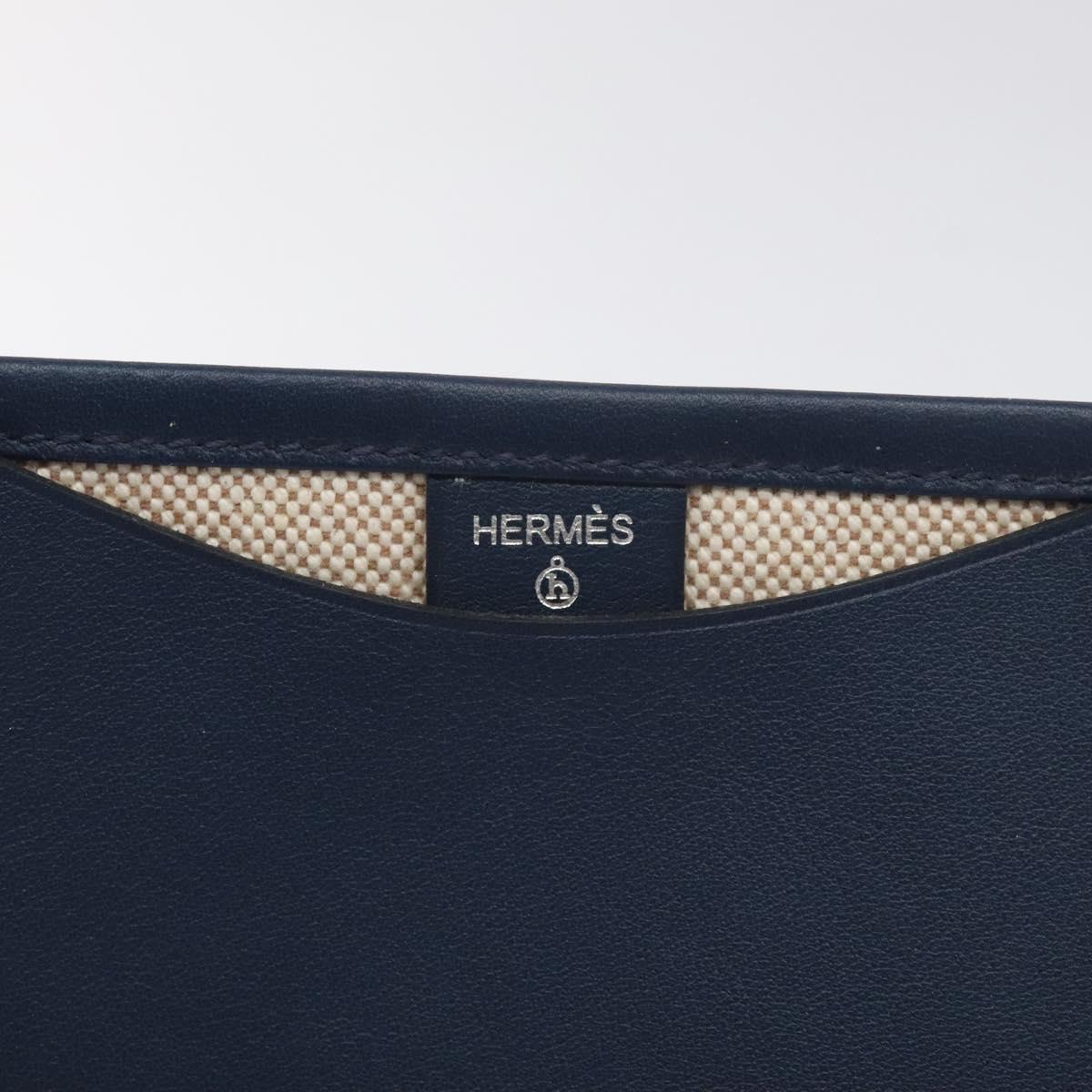Hermès Blue Leather Ash