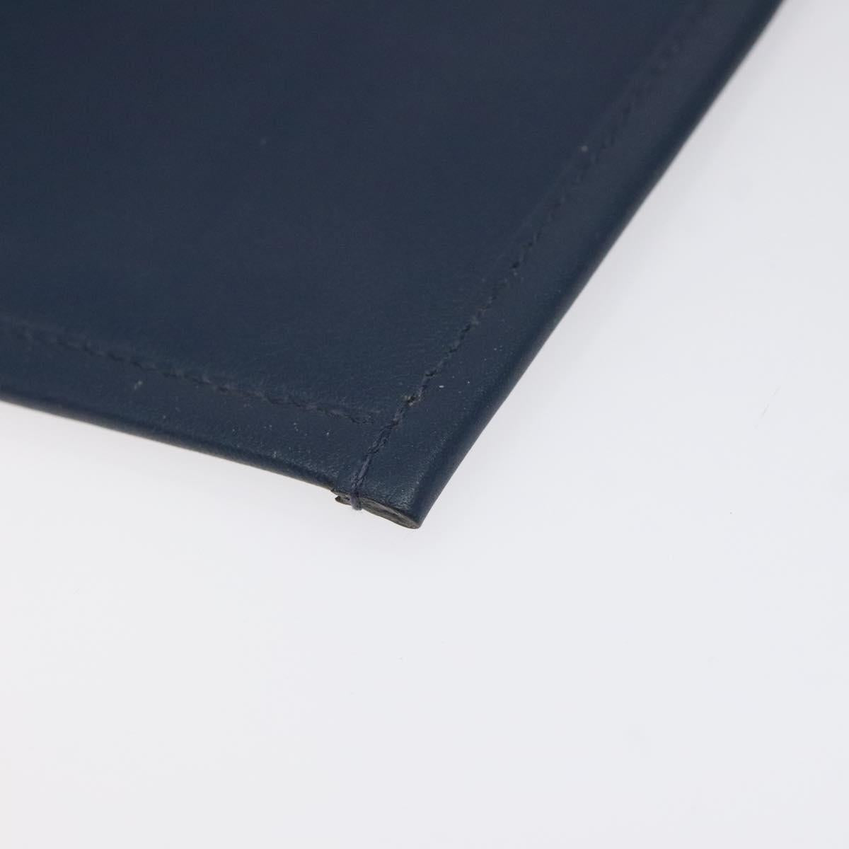 Hermès Blue Leather Ash