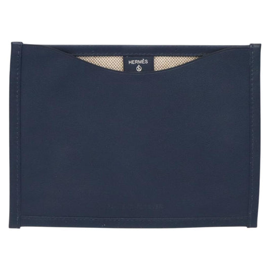 Hermès Blue Leather Ash