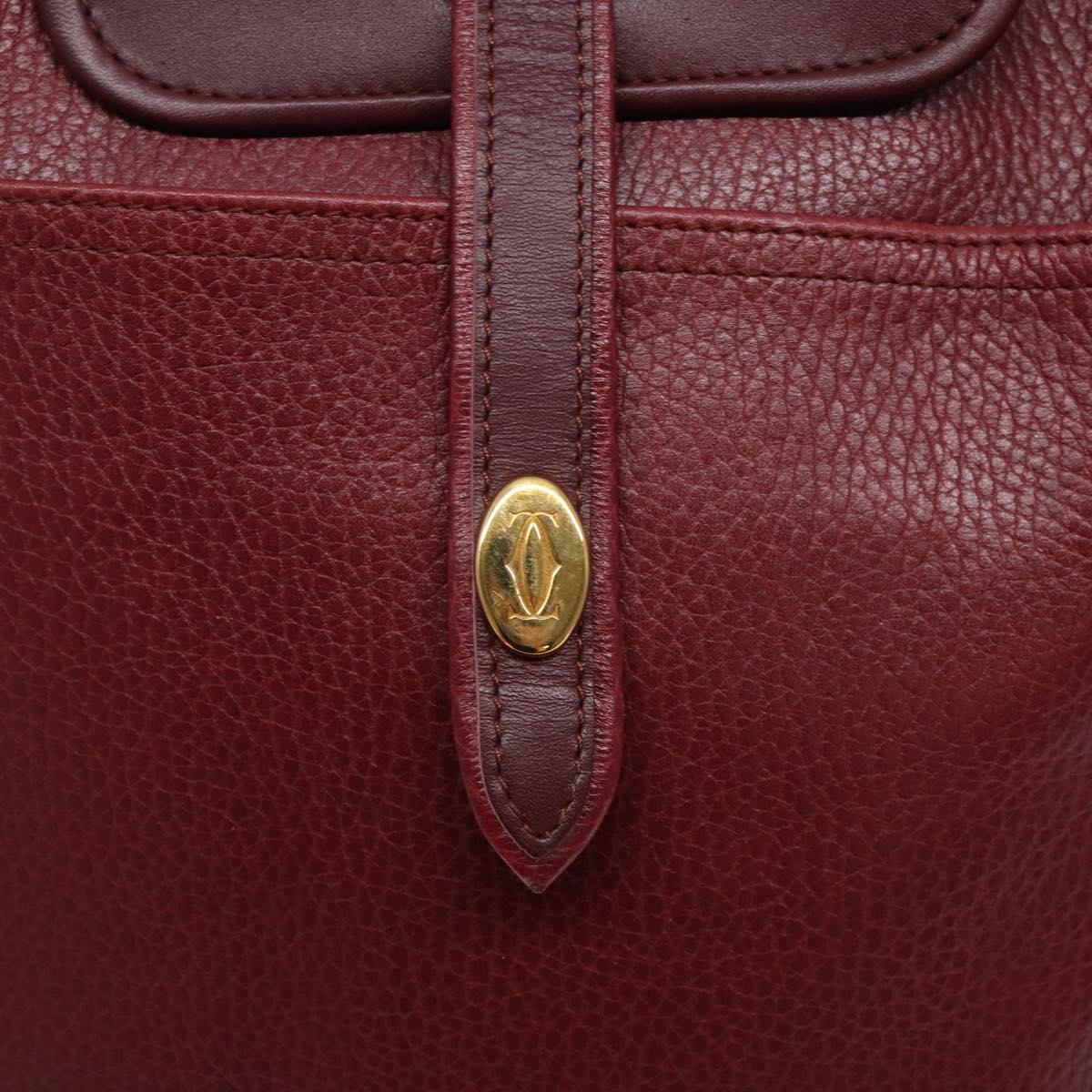 Cartier Red Leather Must De Cartier